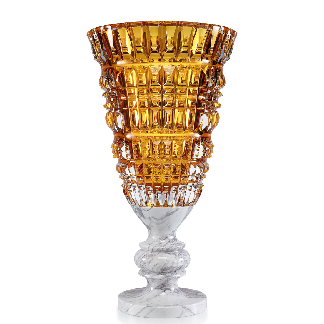 Baccarat Crystal, New Antique Amber 26.75